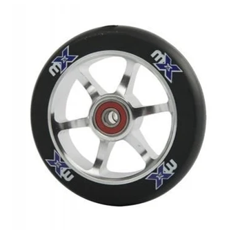 Wheel 110 mm Chrome/Black