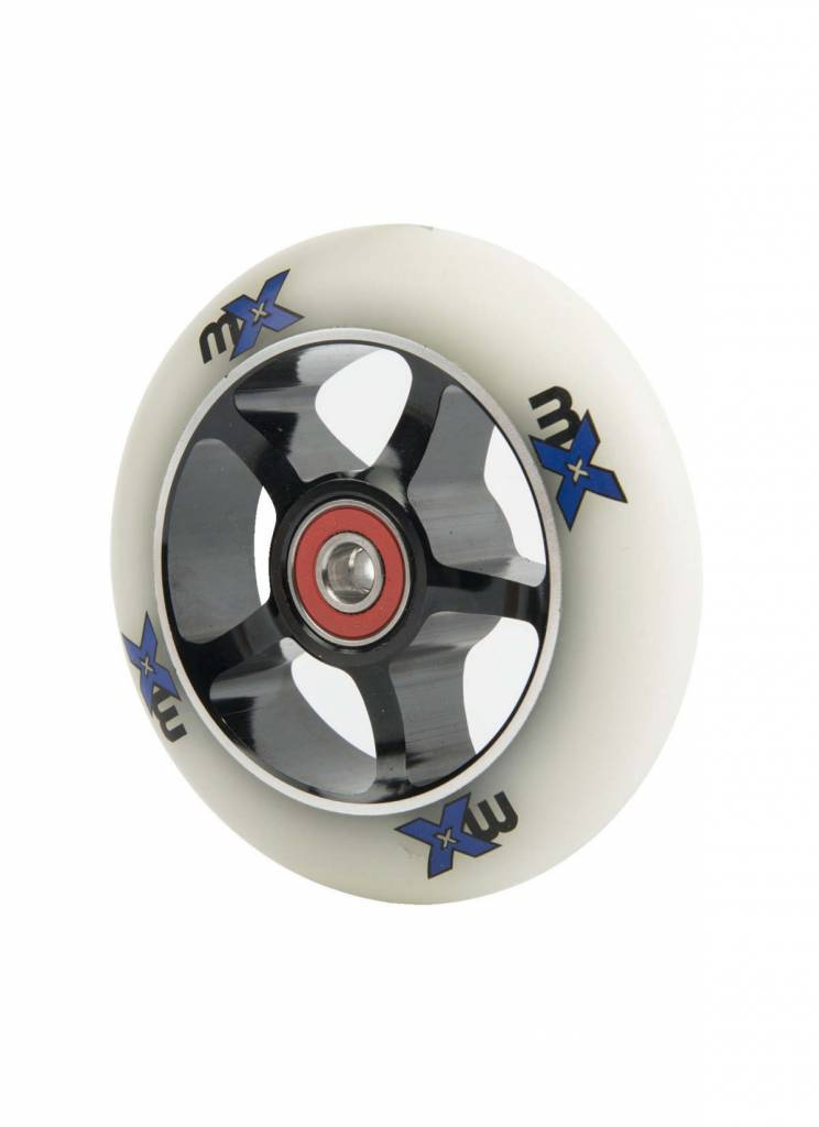 Wheel  100 mm White/Black