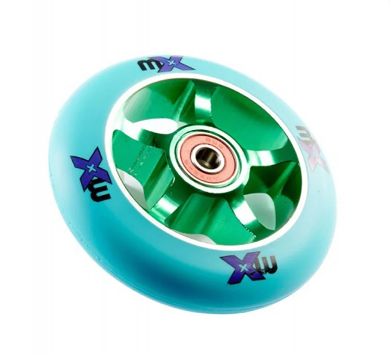 Wheel 100 mm Green/Blue