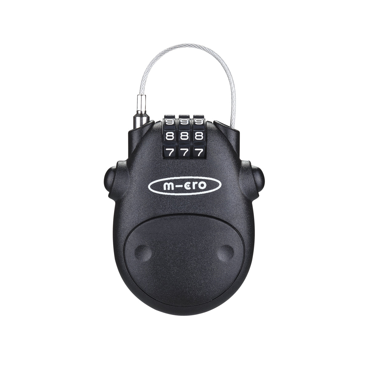 Micro Cable Lock Black