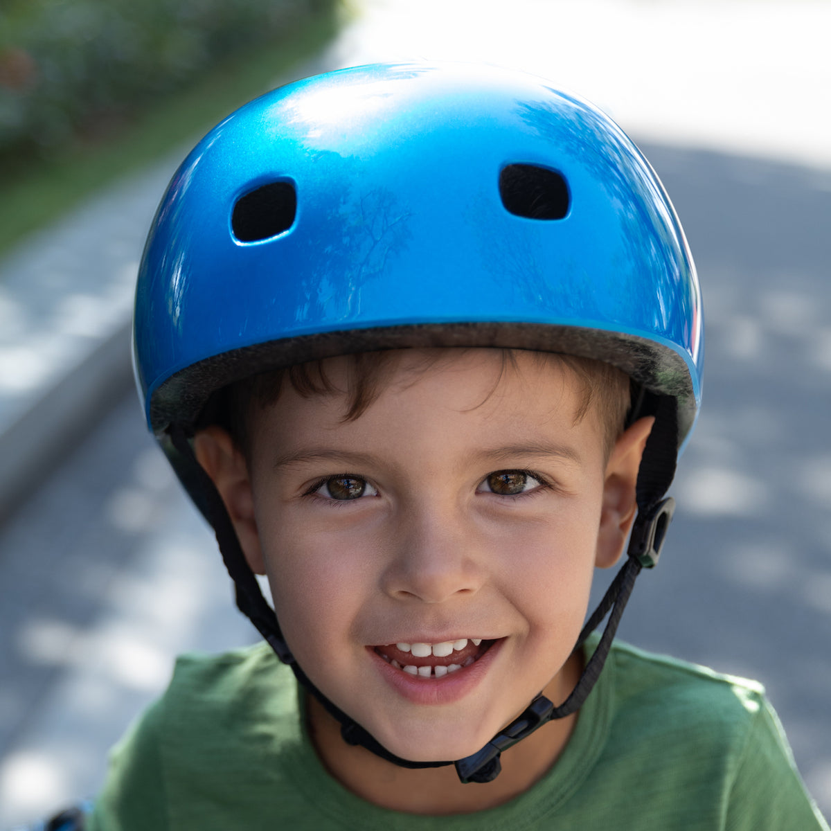 Micro PC Helmet Dark Blue Metallic