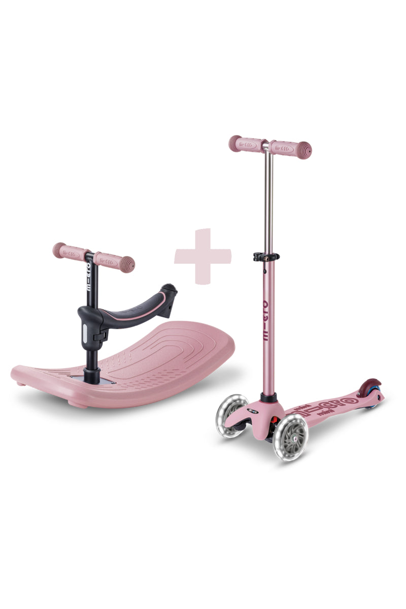 Mini Micro Deluxe Rock & Go LED Dusty Rose