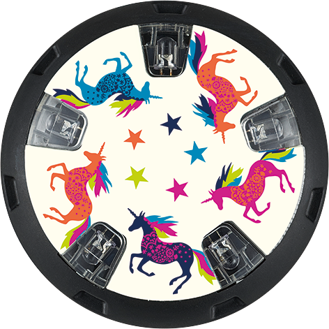 Wheel Whizzer LED Unicorn